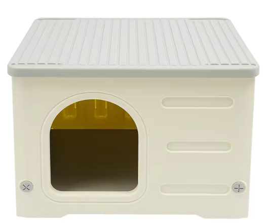 Waterdicht kattenhuis – HDPE kattenbed voor binnen & buiten