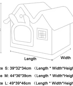 Houten kattenhuis met balkon – 2 verdiepingen voor binnen & buiten
