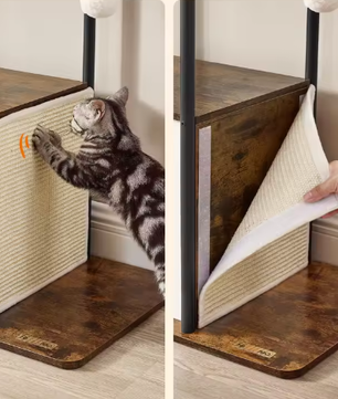 Krabpaal met Kattentoren – 4 Niveaus & Ruime Ligplekken