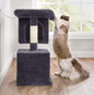 Kattenboom met 2 Huisjes – Krabpaal met Sisalstammen & Platform