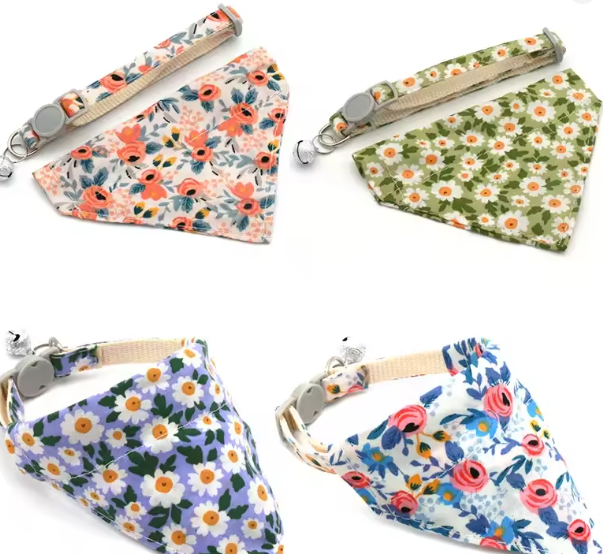 Verstelbare Huisdier Bandana – Kleine Honden & Kittens, 19–32 cm