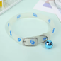 Fluorescerende Kattenhalsband – Siliconen Nekband met Bel & Reflectie