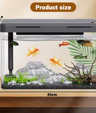Aquarium Starter Kit – Mini desktop aquarium met filter & LED