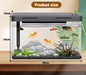 Aquarium Starter Kit – Mini desktop aquarium met filter & LED