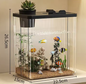 Aquarium Starterkit – Desktop acryl aquarium met pomp & LED
