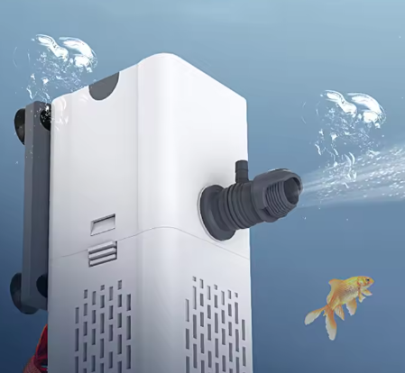 Aquariumfilter 15W – Stil intern filter met 1000 L/H watercirculatie
