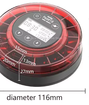 Automatische Visvoeder – Voedseldispenser met Timer & LCD-display