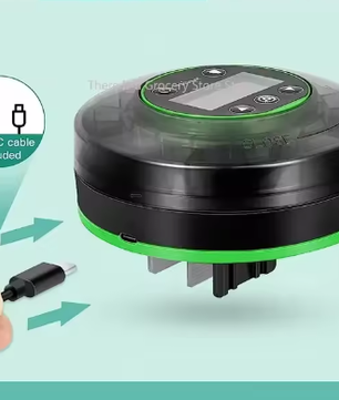 Automatische Visvoeder – Voedseldispenser met Timer & LCD-display