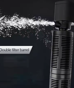 3-in-1 Interne Aquariumfilter – Stil & Waterdicht 300–400L/H