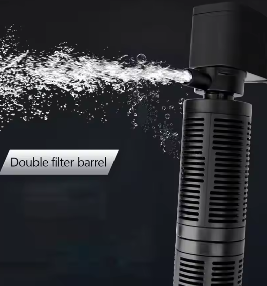 3-in-1 Interne Aquariumfilter – Stil & Waterdicht 300–400L/H