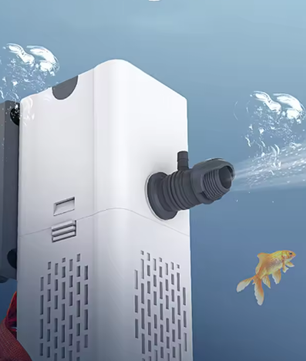 15W Interne Aquariumfilter – Stil, 1000L/u, Verstelbaar