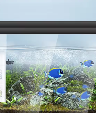 15W Interne Aquariumfilter – Stil, 1000L/u, Verstelbaar