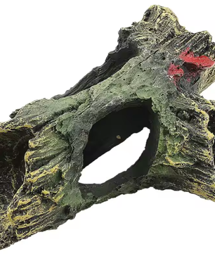 Aquarium Hars Houtdecoratie – Hol Landschapsornament met Schuilplaats
