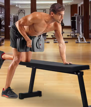 Opvouwbare Halterbank – Multifunctionele Fitnessbank voor Krachttraining Thuis