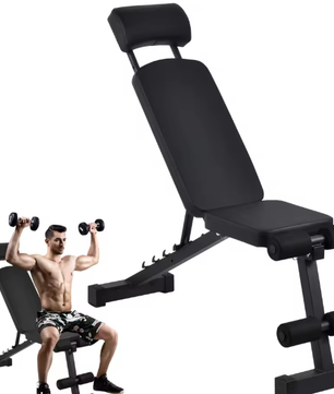 Opvouwbare Verstelbare Halterbank – 8-in-1 Multifunctionele Fitnessbank