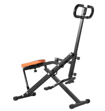 Ski Machine Met Armleuningen Vrouwelijke Bekkenbodem Spier Trainer Opvouwbare Been Clip Machine Ski Machine 2 In 1 Dragende Ongeveer 150 Kg,Roze,108,5 X 33,5 X 8 Cm,bonny369