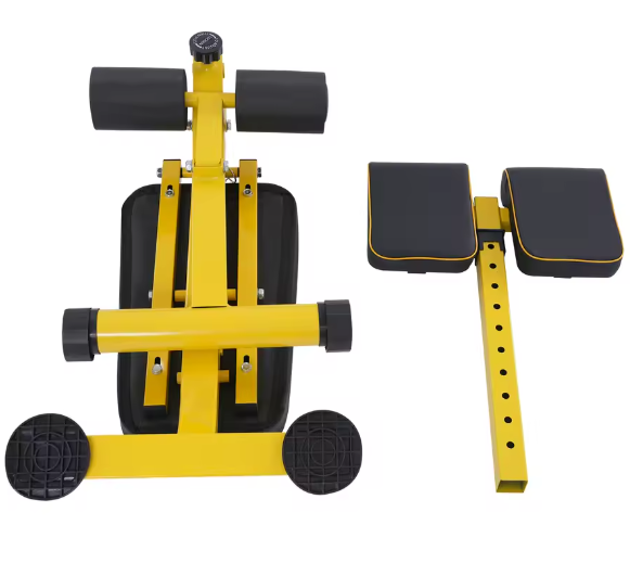 Opvouwbare Hyperextensiebank – Multifunctionele Fitnessstoel voor Thuisgym