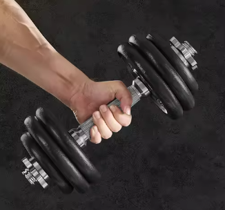 Verstelbare Halterset 30kg – 2 Dumbbells of Barbell Combinatie