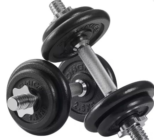 Verstelbare Halterset 20kg – Dumbbells of Barbell Combinatie