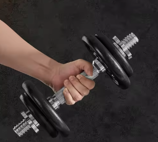 Verstelbare Halterset 20kg – Dumbbells of Barbell Combinatie