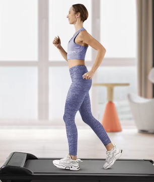 Opvouwbare loopband voor thuis – 1-8 km/u, LED-display & antislip