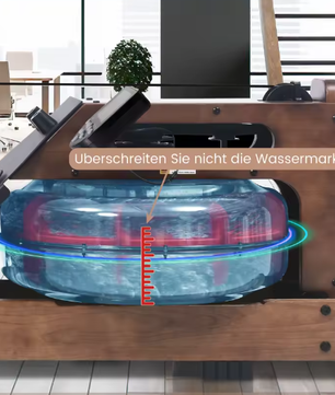 Inklapbare Waterroeimachine – Houten Frame & App-ondersteuning