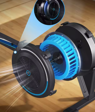 Professionele Roeimachine – Luchtweerstand, Opvouwbaar & Bluetooth