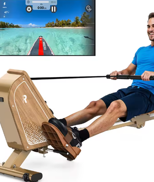 Magnetische Roeitrainer – 16 Weerstandsniveaus, Bluetooth & Verticale Opslag