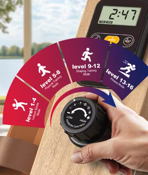 Magnetische Roeitrainer – 16 Weerstandsniveaus, Bluetooth & Verticale Opslag