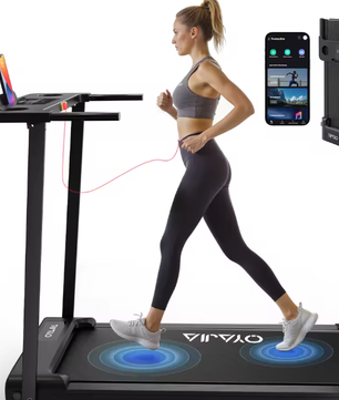 3-in-1 Opvouwbare Loopband – 2,5 pk, LED-display & App-connectie