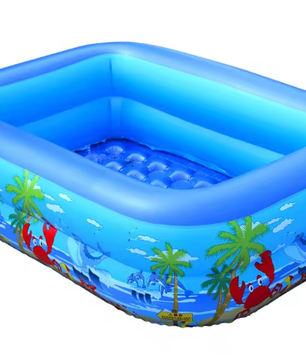 Opblaasbaar kinderballenbad – PVC zwembad voor binnen en buiten, 120–150 cm