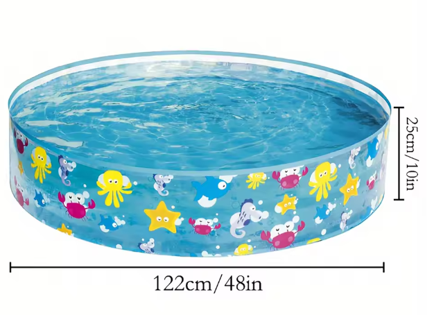 Opblaasbaar speelzwembad – Draagbare PVC zwembaden voor kinderen en tuin