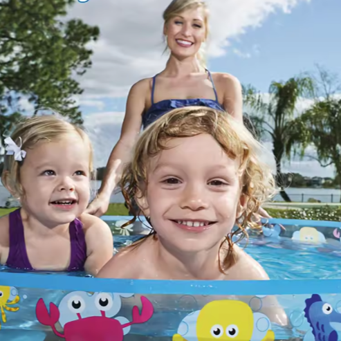 Opblaasbaar speelzwembad – Draagbare PVC zwembaden voor kinderen en tuin