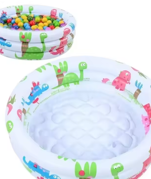 Opblaasbaar babyzwembad – Draagbaar PVC zwembad voor kinderen en peuters