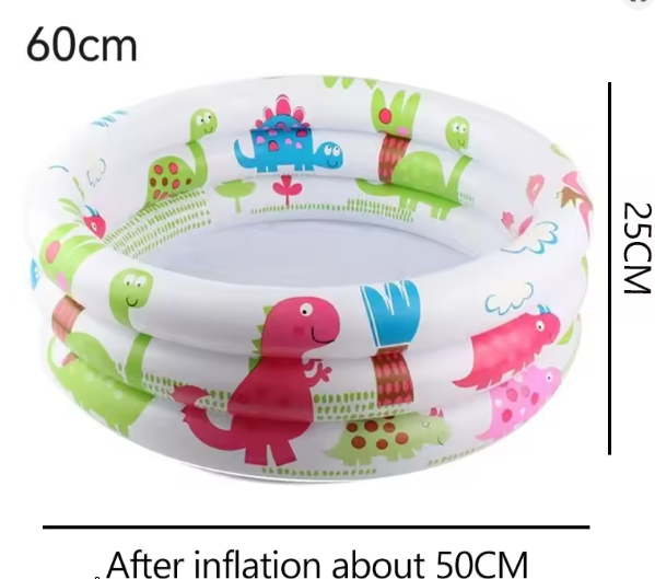 Opblaasbaar babyzwembad – Draagbaar PVC zwembad voor kinderen en peuters