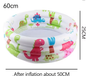 Opblaasbaar babyzwembad – Draagbaar PVC zwembad voor kinderen en peuters