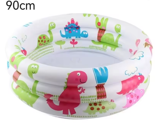 Opblaasbaar babyzwembad – Draagbaar PVC zwembad voor kinderen en peuters