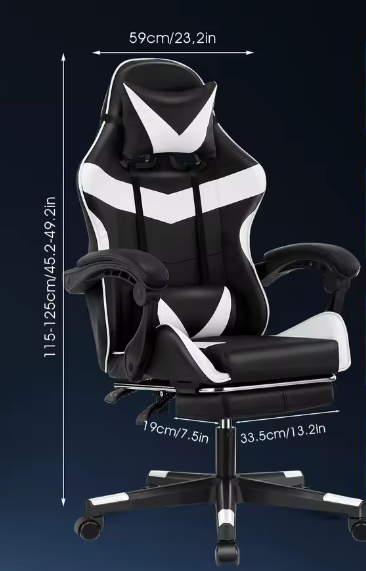 Juskys Racing bureaustoel Montreal ergonomisch in hoogte verstelbaar & gevoerd 120 kg belastbaar bureaustoel draaistoel PC gaming stoel - paars Juskys Racing bureaustoel Montreal ergonomisch in hoogte verstelbaar & gevoerd 120 kg belastbaar bureaustoel draaistoel PC gaming stoel - paars
