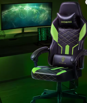 Ergonomische Gamingstoel – Verstelbare Computerstoel met PU-leer
