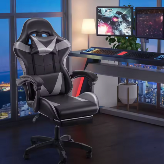 Ergonomische Gamingstoel – Massage & Verstelbare Bureaustoel