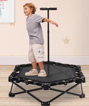 Hexagon Foldable Trampoline – Mini Fitness Trampoline voor Volwassenen