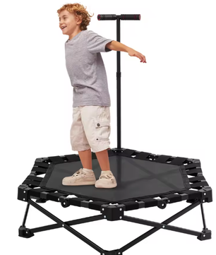 Hexagon Foldable Trampoline – Mini Fitness Trampoline voor Volwassenen