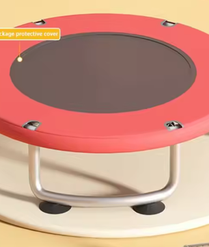 Kindertrampoline met Beveiligingsnet & Speelaccessoires – Verstelbaar 3-8 Jaar