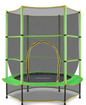 Mini Kindertrampoline Ø140 cm – Veiligheidsnet & Ritssluiting, Binnen en Buiten