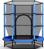 Mini Kindertrampoline Ø140 cm – Veiligheidsnet & Ritssluiting, Binnen en Buiten