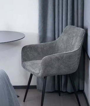 Set Van 2 Koordstoelen Met Rugleuning En Armsteun – Wintertaling, Metalen Frame, Skandi Design