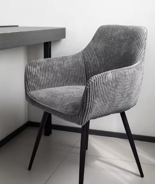 Set Van 2 Koordstoelen Met Rugleuning En Armsteun – Wintertaling, Metalen Frame, Skandi Design