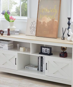 Moderne TV-Kast met Opbergvakken en USB – Geschikt tot 65 inch
