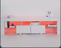Modern Wit 160 cm TV-meubel – Hoogglans TV-standaard met RGB LED-verlichting