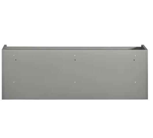 SoBuy Wandkast Hal – Lichtgrijs Kledingkast met 4 Haken & 3 Compartimenten